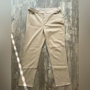 Croft and Barrow Stretch Khaki Pant